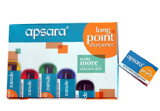 Apsara Long Point Sharpener <BR /> Pack of 20
