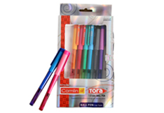 Camlin Tora Ball Pen <br /> Pack of 8 Pen