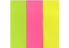 Colourful sticky notes