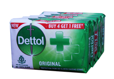 Dettol Original Soap <br /> 5 x 125 gm